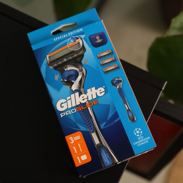 Gillette Proglide 3 Станок для гоління чоловічий+футляр (Ручка+3 картриджі+футляр на картридж)