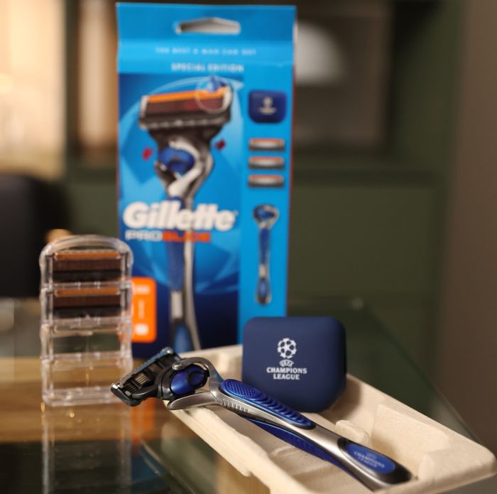 Gillette Proglide 3 Станок для гоління чоловічий+футляр (Ручка+3 картриджі+футляр на картридж)
