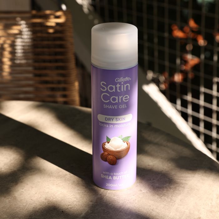 Gillette Venus Satin Care Гель для гоління Shea Butter 200мл New