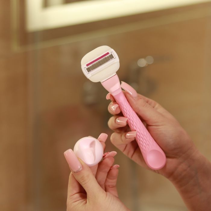 Venus Olay Sugarberry Miami 1 Станок для гоління жіночий + тримач (Ручка+1 картридж+тримач настінний)