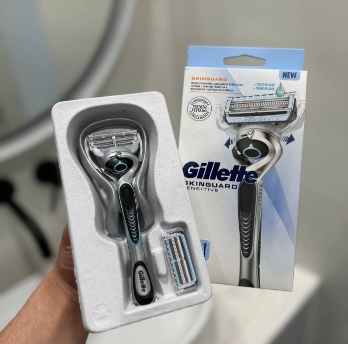 Gillette Skinguard 2 Станок для гоління чоловічий (Ручка+2 картриджі)