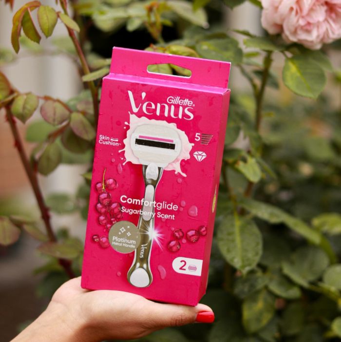 Venus Sugarberry 2 Жіночий станок для гоління (Ручка+2 картриджі)