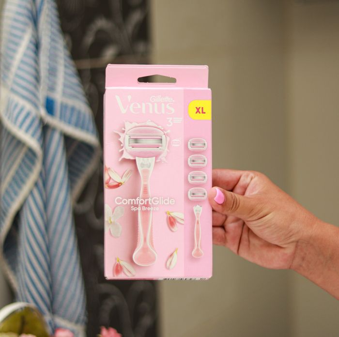 Venus SpaBreeze +4 Жіночий станок для гоління (Ручка+4 картриджі)