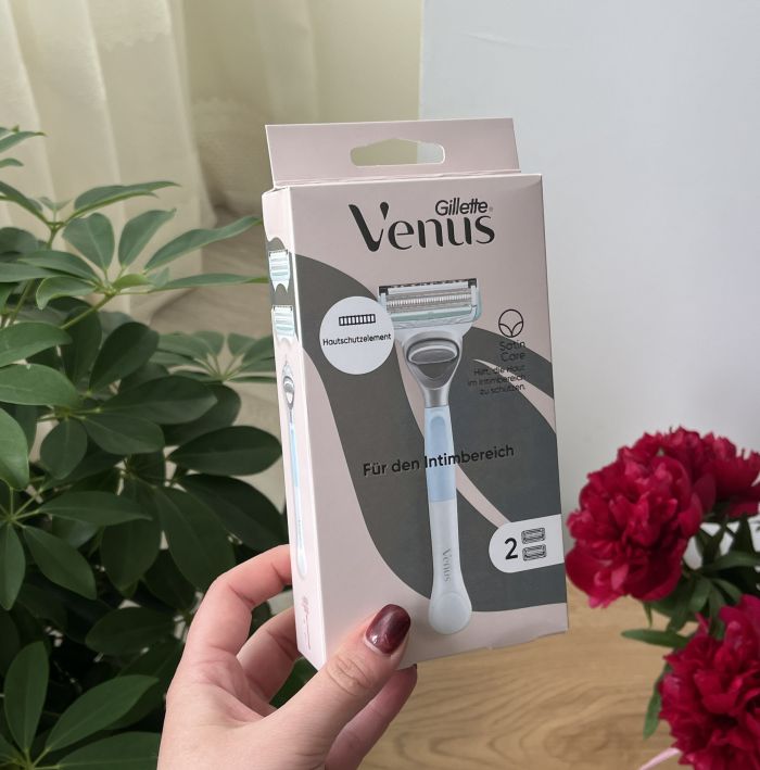 Venus Satin Care Bikini 2 Жіночий станок для гоління (Ручка+2 картриджі)