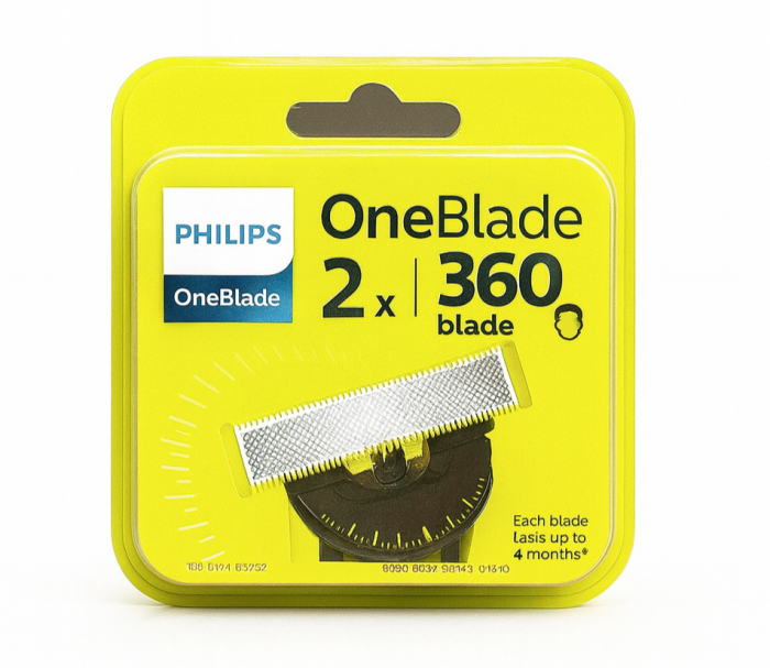 Philips OneBlade 2 шт (360) змінні картриджі