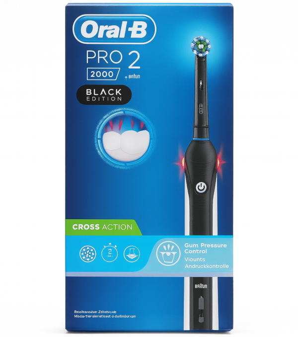 Oral-B PRO Series2 Cross Action Black Електрична зубна щітка