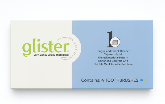 Amway Glister Зубні щітки (4 шт в упаковці) Medium
