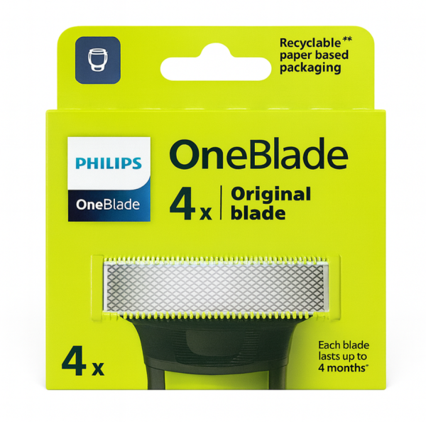Philips OneBlade (4 шт) Original