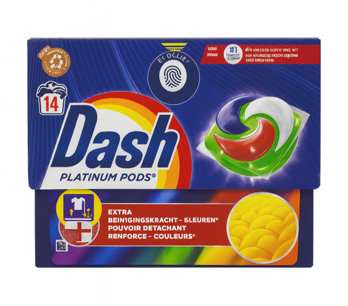 Dash (14 шт) Color Капсули для прання