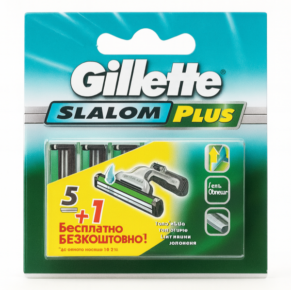 Gillette Slalom Plus (6 шт)