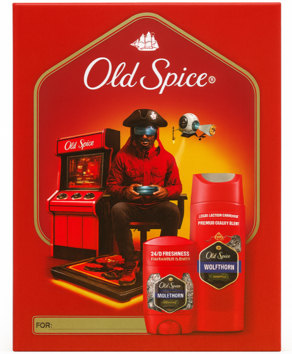 Old Spice Wolfthorn Набір (Гель для душу 250мл+стик 50г)