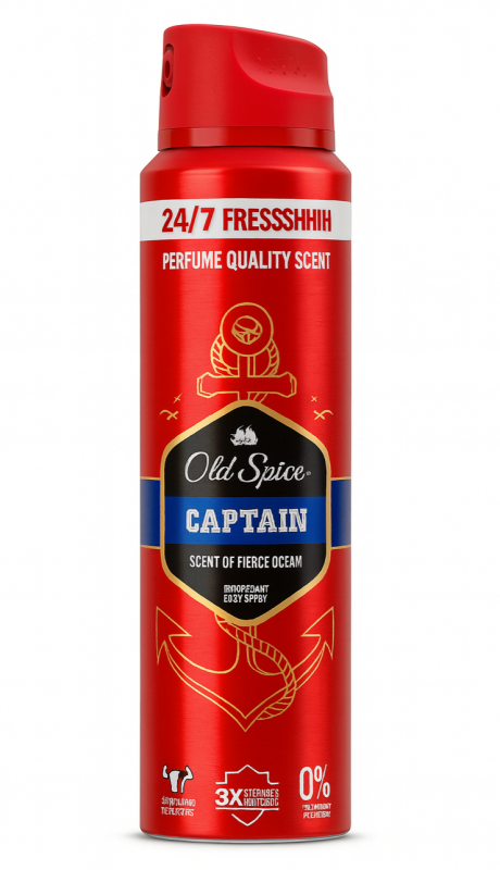Old Spice Captain антиперспірант-спрей 150мл