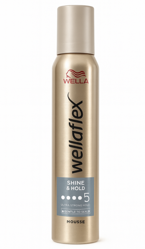 Wella Flex 5 Shine & Hold Мусс для волосся