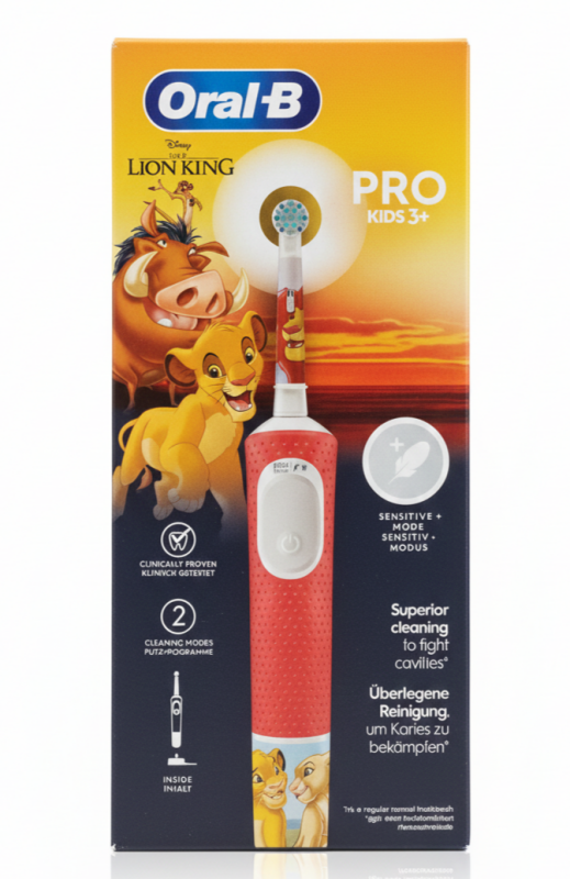 Oral-B Pro Kids 3+ Lion King Електрична дитяча зубна щітка