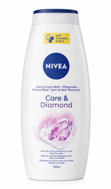 Nivea Care & Diamond Гель для душу 750мл