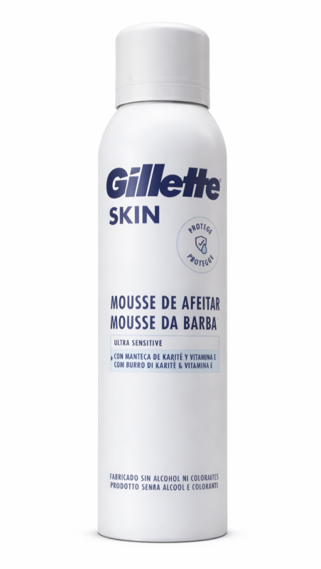 Gillette Skinguard Піна для гоління для чутливої шкіри 240мл