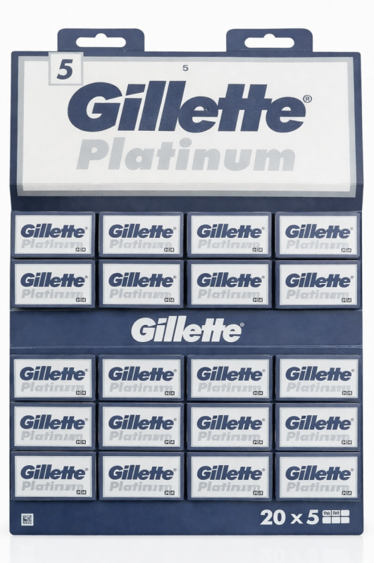 Gillette Platinum Леза 20х5 (100шт)