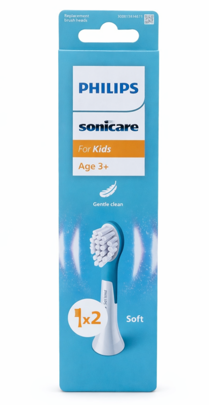 Philips Sonicare For Kids Age 3+ (2шт) Насадки для електричної щітки