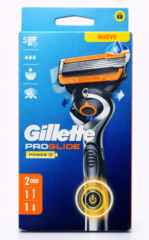 Gillette Proglide Power 2 Станок для гоління чоловічий New Pack (Ручка з батарейкою+2 картриджі)