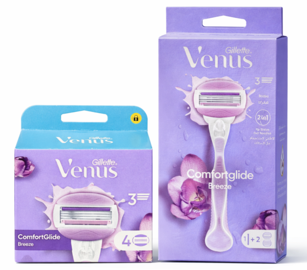 Venus Breeze Станок 2 картриджі + Breeze (4 шт)
