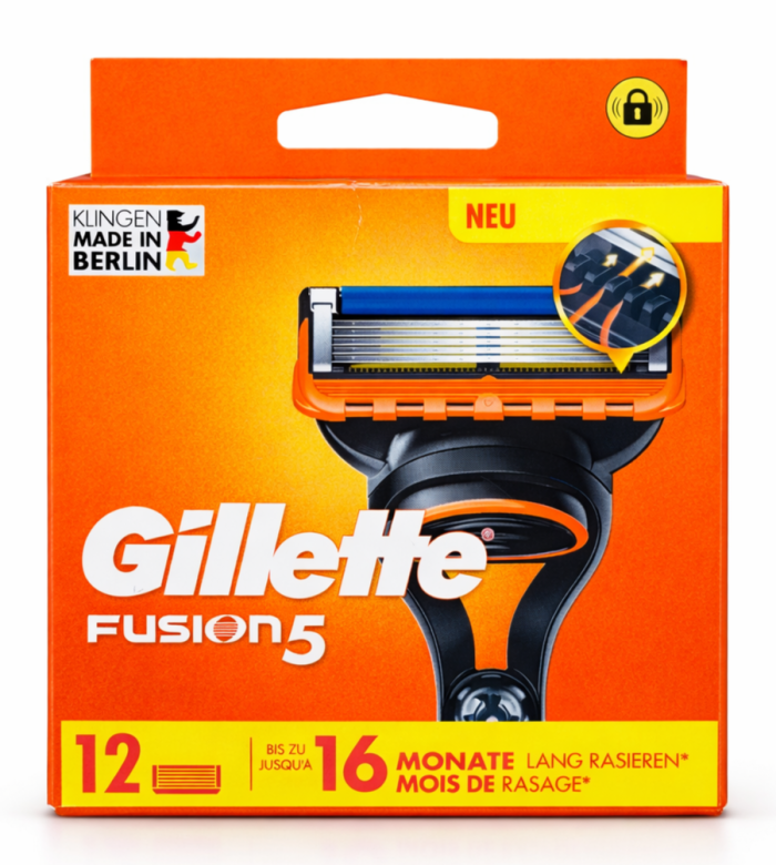 Gillette Fusion 5 (12 шт) New Pack