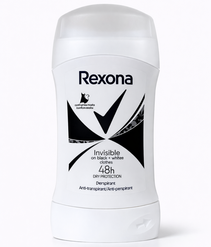 Rexona Invisible Black & White stick 50г