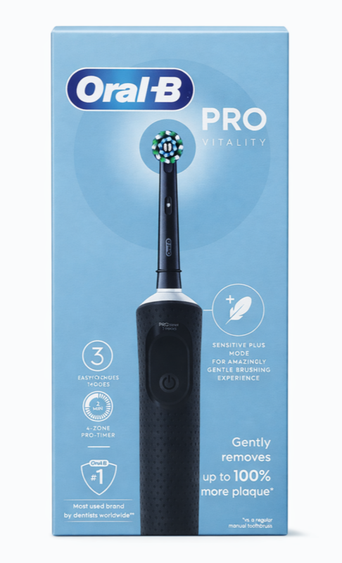 Oral-B Pro 2 Vitality Cross Action Black Електрична зубна щітка