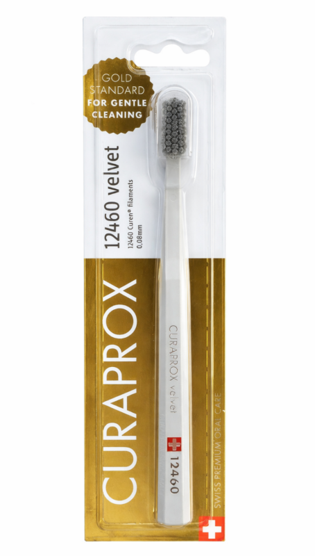 Curaprox 12460 Velvet зубна щітка (1 шт) Колір: сірий