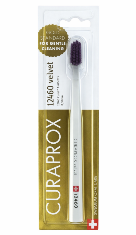 Curaprox 12460 Velvet зубна щітка (1 шт) Колір: сірий