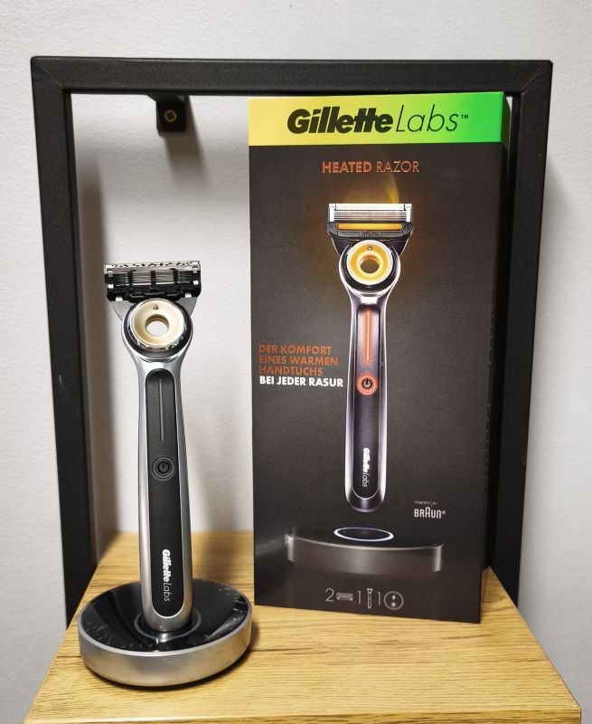 Gillette Labs Hot Razor Станок для гоління чоловічий з системою підігріву