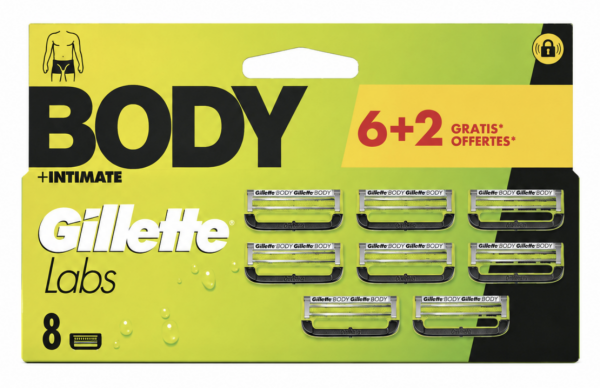 Gillette Labs Body (8 шт) Планшет New Pack