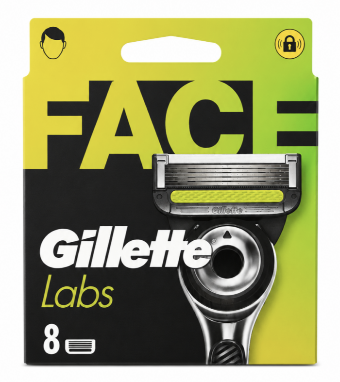 Gillette Labs Face (8шт) New Pack