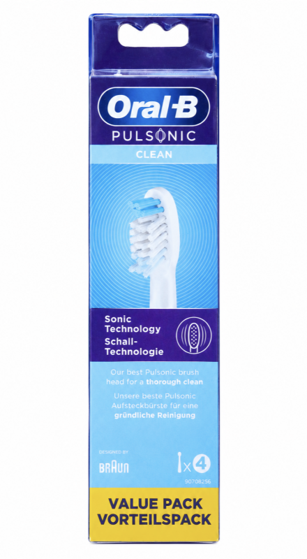 Oral-B Pulsonic Clean (4 шт) Змінні насадки для електричної щітки