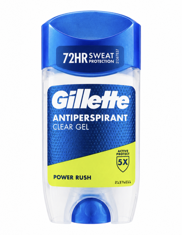 Gillette Power Rush Гелевий антиперспірант