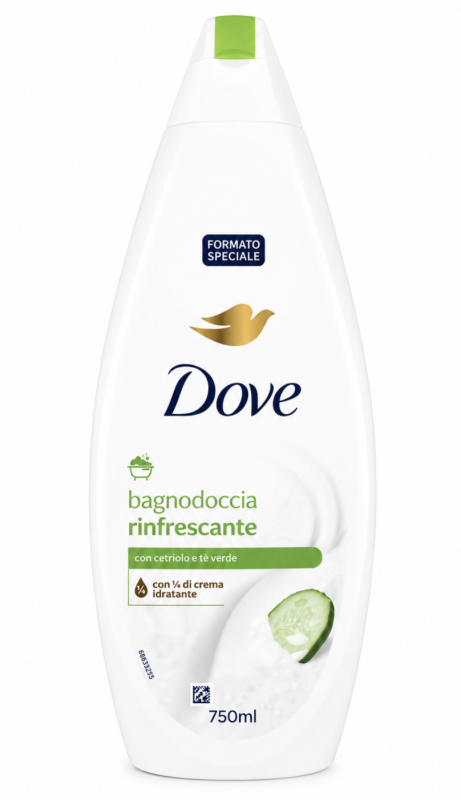 Dove Гель для душу Rinfescante 750 мл
