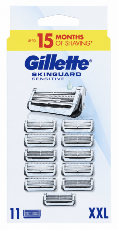 Gillette Skinguard (11 шт) Планшет New