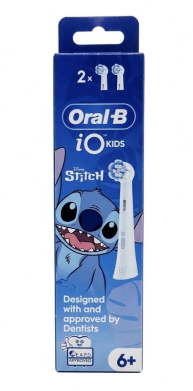 Oral-B IO Kids 6+ Stich Білі (2шт) Змінні насадки