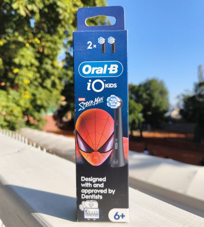 Oral-B IO Kids 6+ Spiderman Чорні (2шт) Змінні насадки