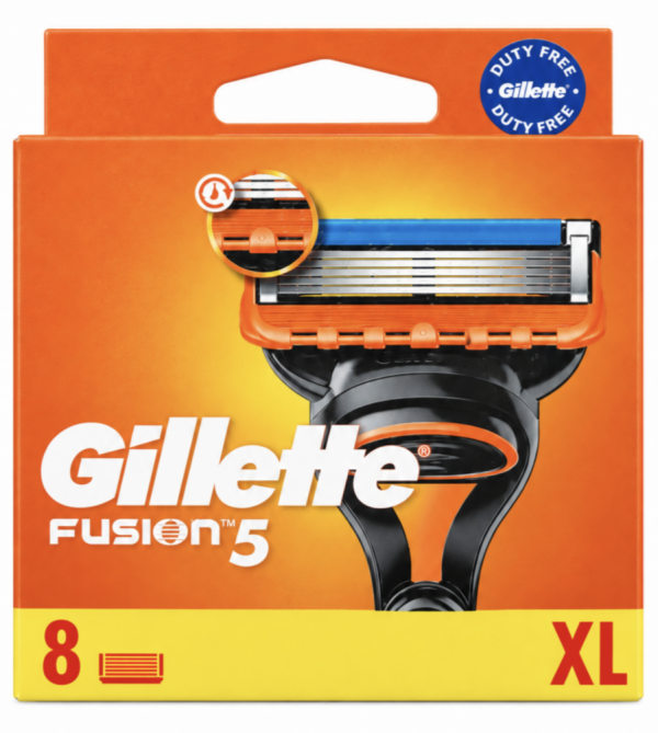 Gillette Fusion Duty Free (8 шт) New