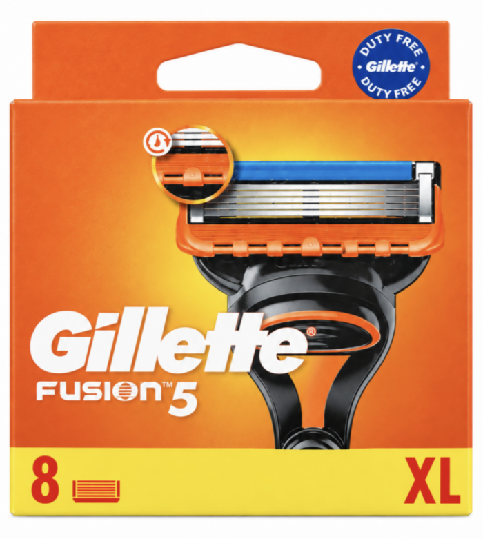 Gillette Fusion Duty Free (8 шт) New
