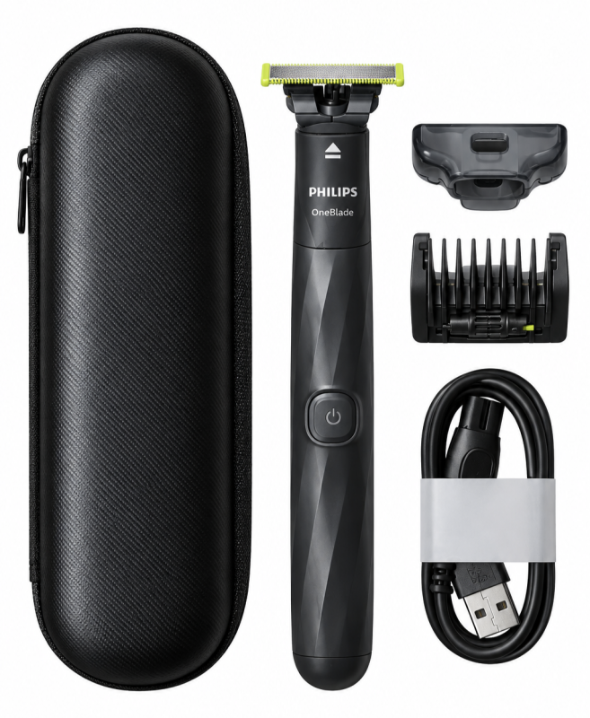 Philips OneBlade Original Limited Edition Black+футляр