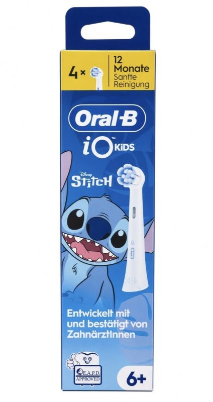 Oral-B IO Kids 6+ Stich Голубі (4шт) Змінні насадки