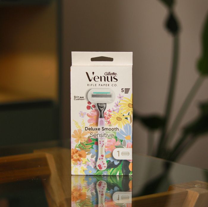 Venus Deluxe Flower 1 Жіночий станок для гоління (Ручка+1 картридж)