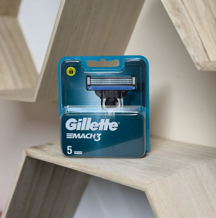 Gillette Mach3 (5 шт) Пластик