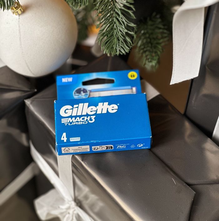 Gillette Mach3 Turbo (4 шт) New Pack