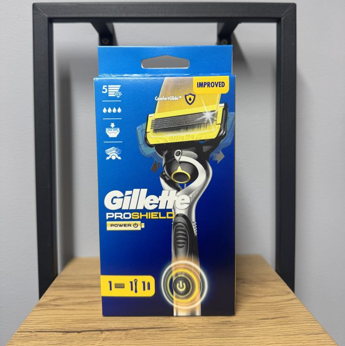 Gillette Proshield Power 1 Станок для гоління чоловічий (Ручка+1 картридж)