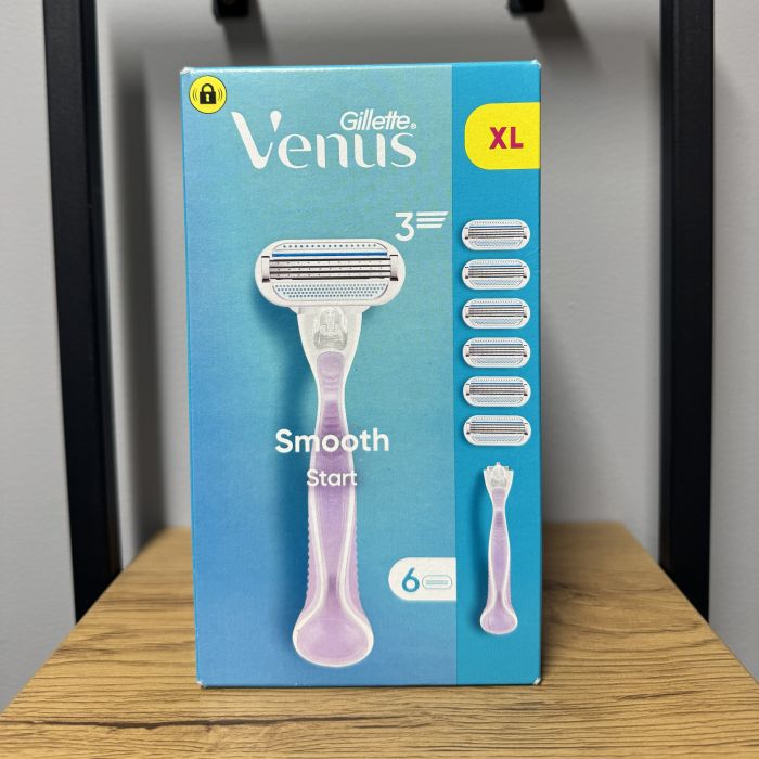 Venus Smooth Start 6 Станок для гоління жіночий (Ручка+6 картриджів)