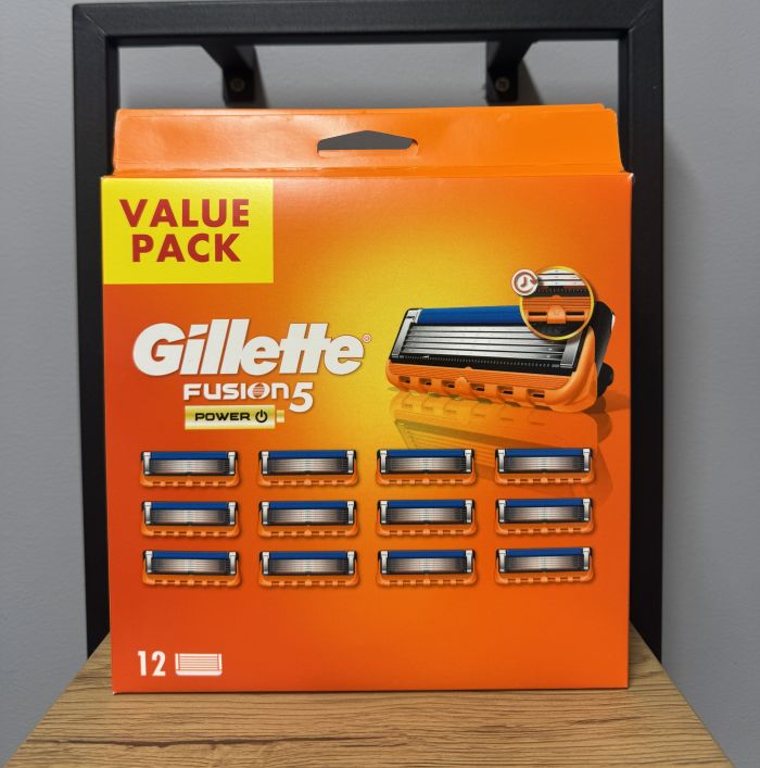 Gillette Fusion 5 Power (12 шт) Mega New Pack