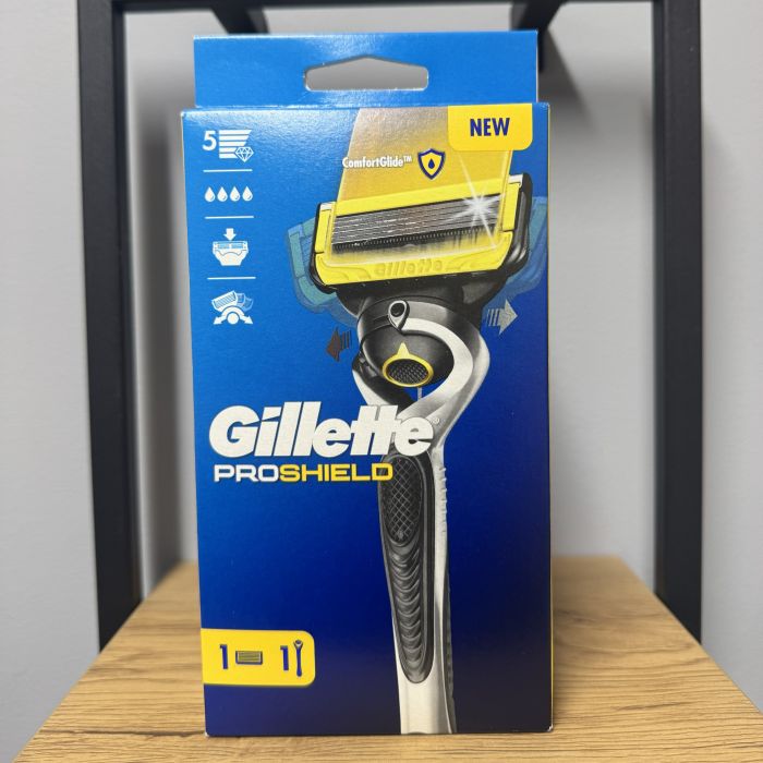Gillette Proshield 1 Станок для гоління чоловічий (Ручка+1 картридж)